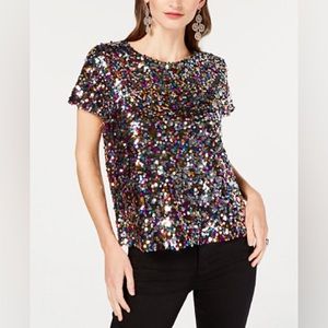 Sequin shirt by INC
